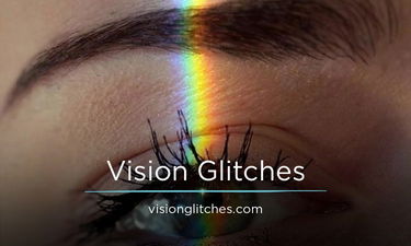 VisionGlitches.com - Creative brandable domain for sale